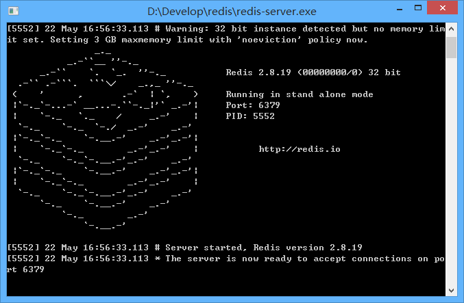 redis-start-server