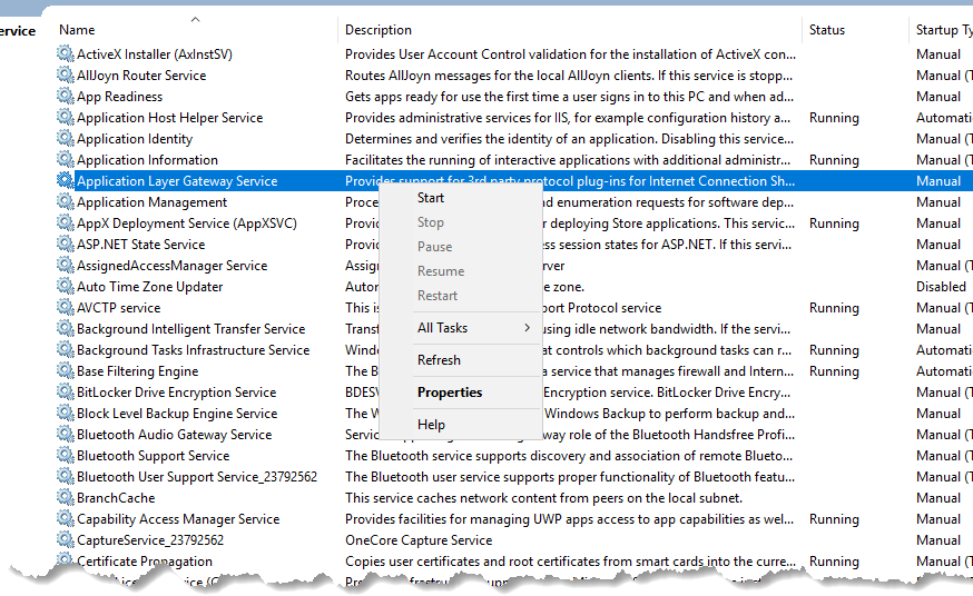 使用C#&.NET Core编程实现获取所有Windows服务列表及对Windows服务(Windows Service)的启动/停止/重启的方法