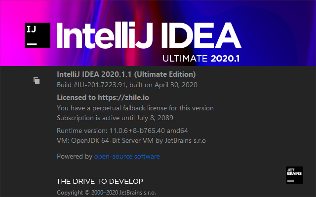 [你懂的]系列-JetBrains发布IntelliJ IDEA  2020.1.1下载地址(亲测可用)